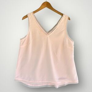 Women's Pink Sleeveless Top
